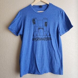Blue Unspeakable "Royal Frost" Short Sleeve Graphic Tee Size Adult S